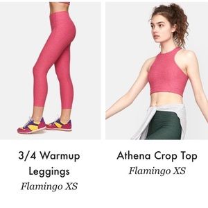 Outdoor Voice warmup leggings & crop set 💕